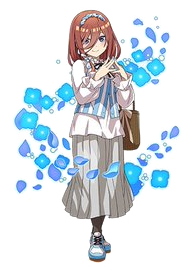 三玖(夏服)の立ち絵