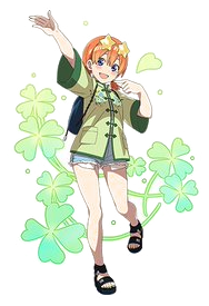 四葉(夏服)の立ち絵